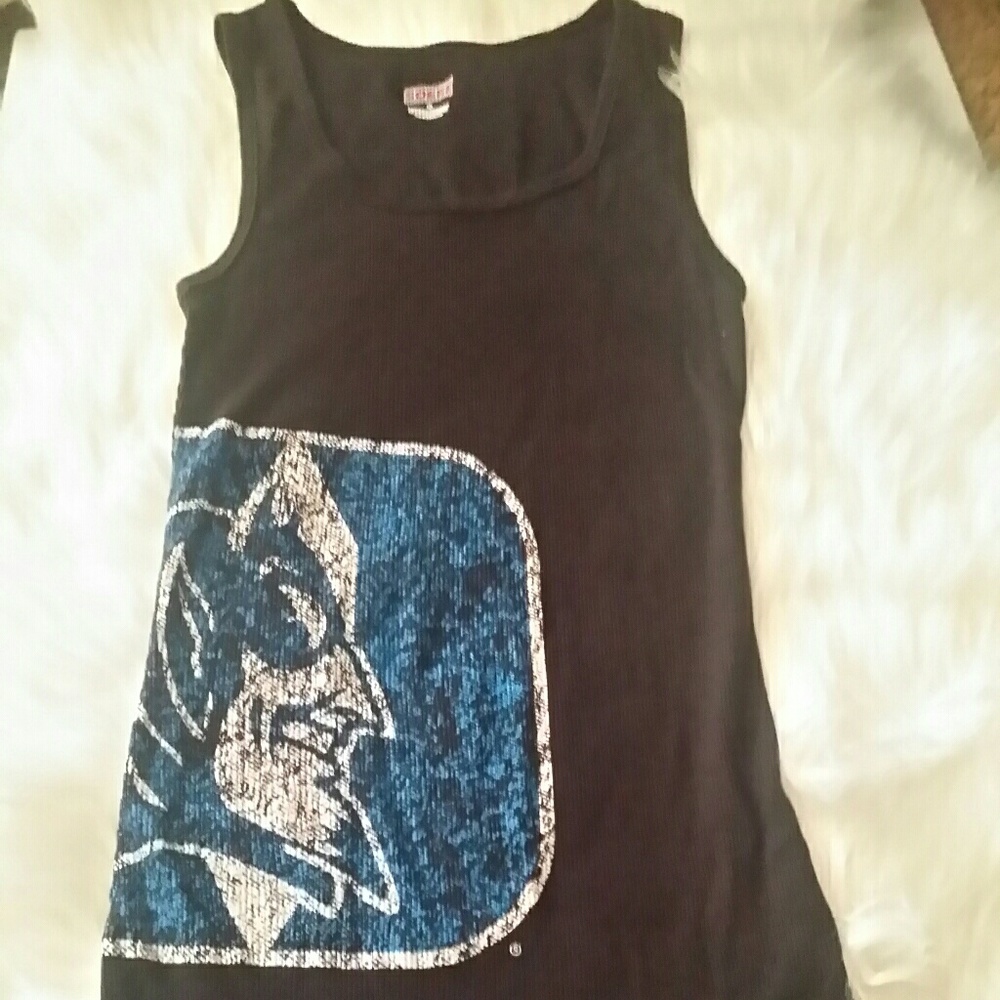 Duke blue devil's cute tank top